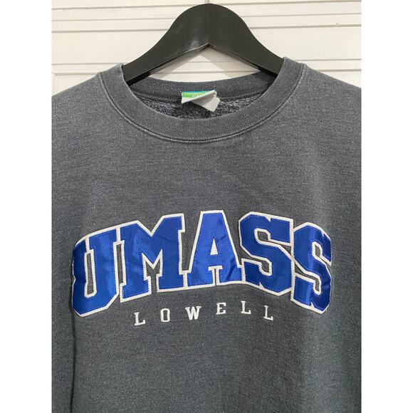 UMass Lowell River Hawks Crewneck Sweatshirt Men's Large - Picture 2 of 5
